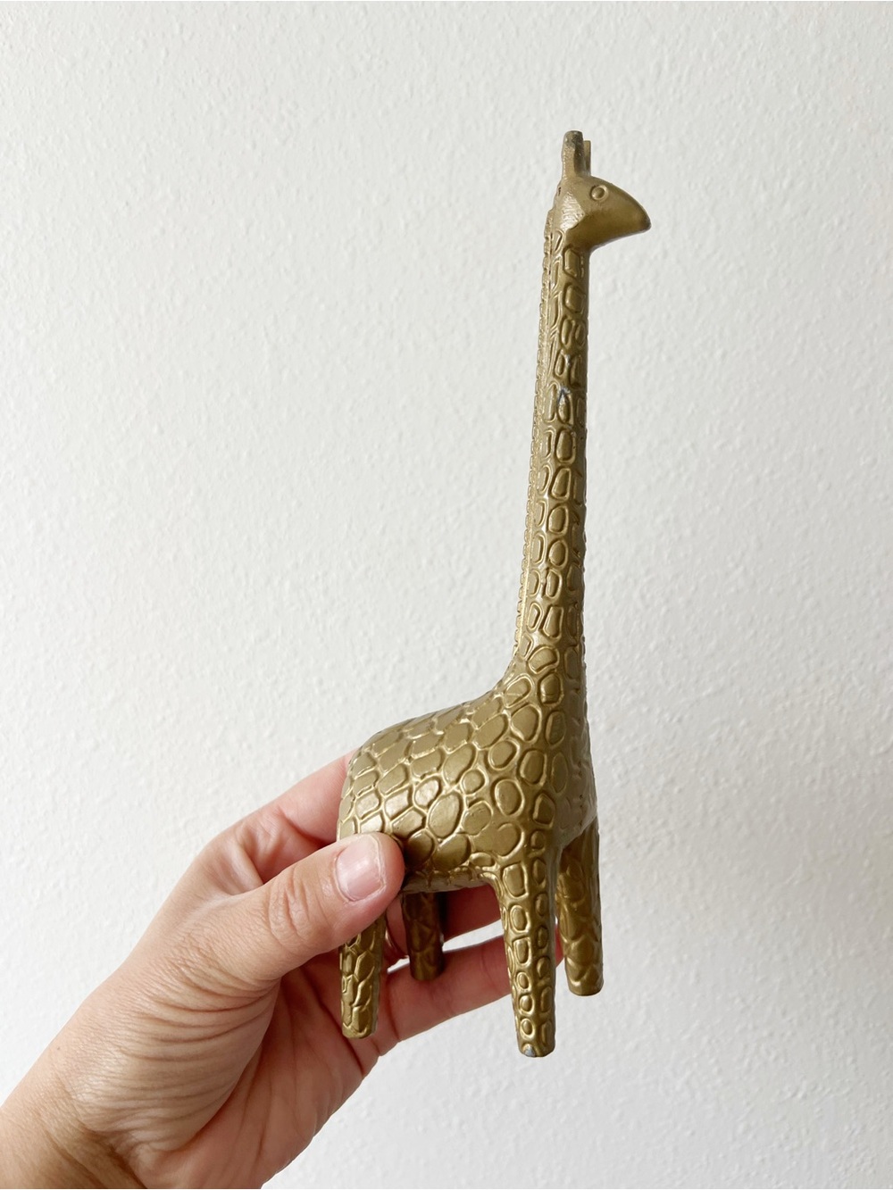 IKEA | Markniva Gold Brass Giraffe Home Accent | OS